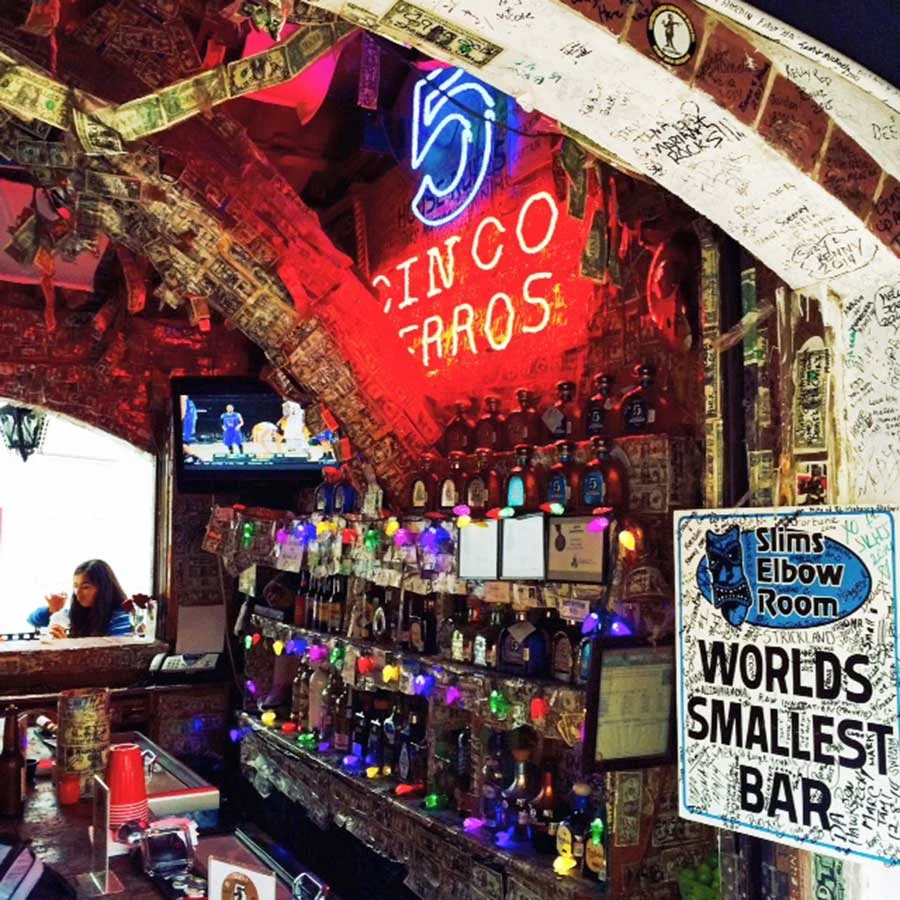 Slim's Elbow Room (The World's Smallest Bar), Cabo San Lucas