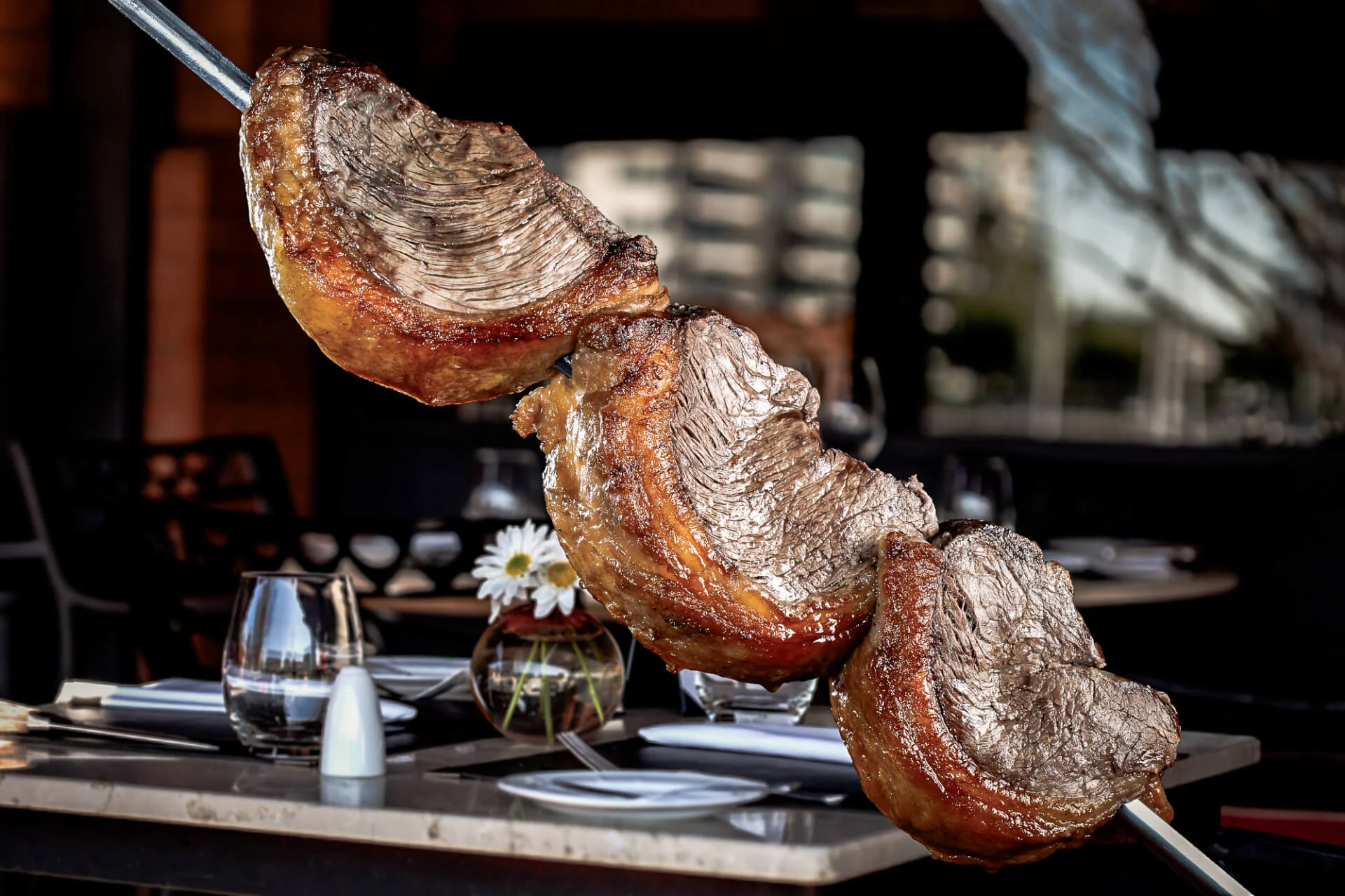 Picanha, traditional Brazilian barbecue.