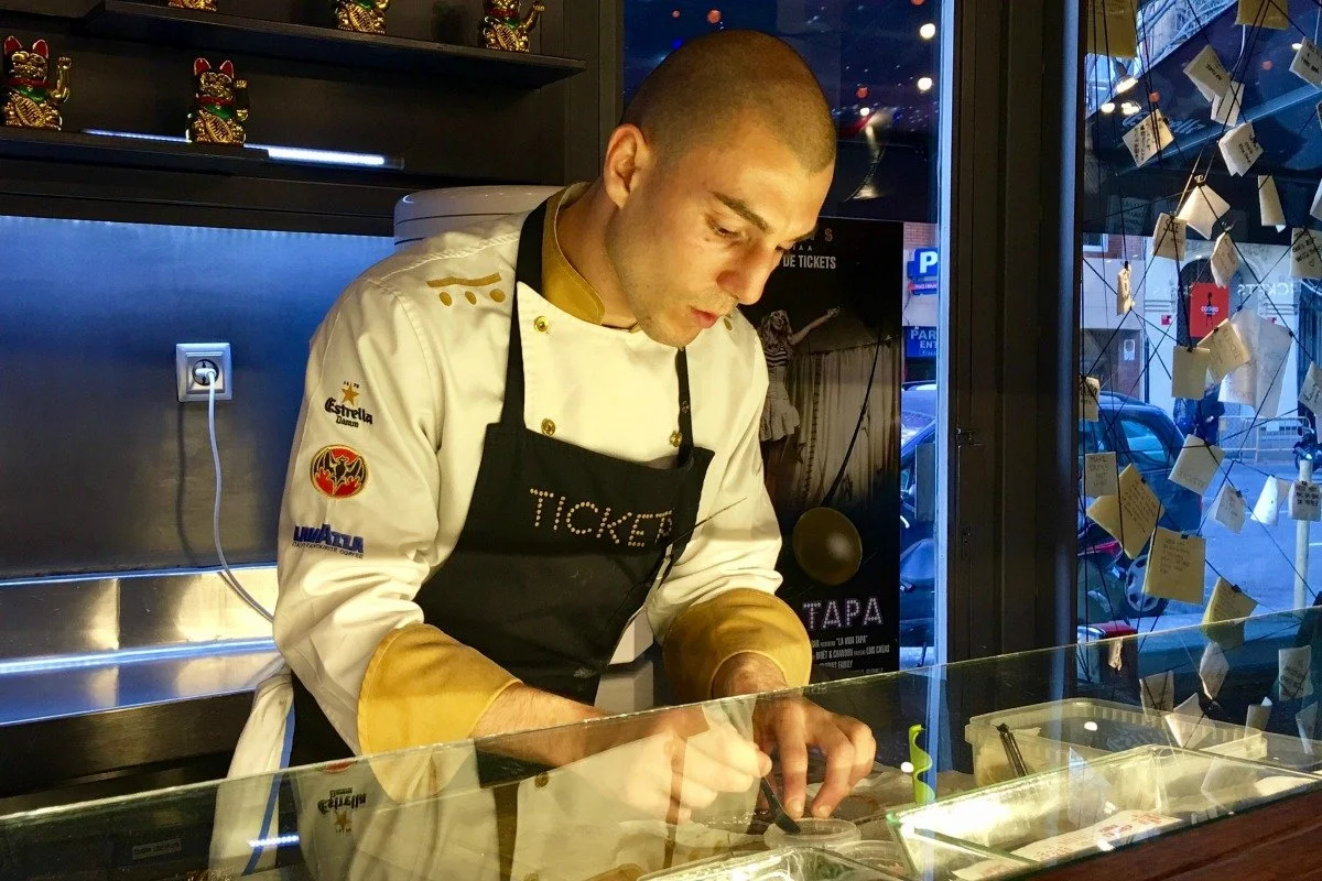 Food Prep at Tickets Barcelona