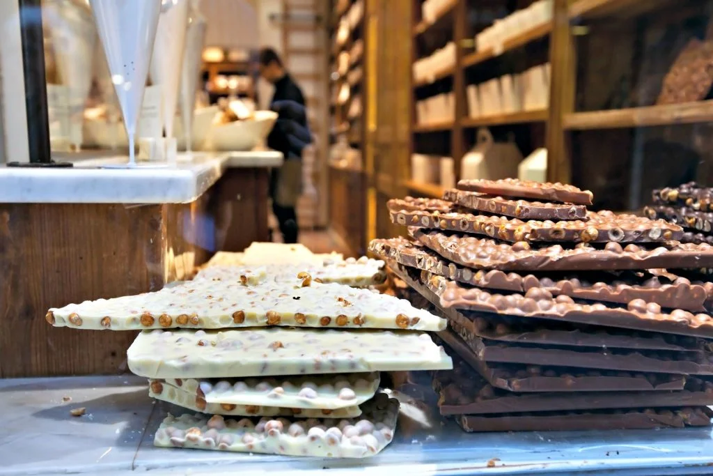 chocolate shop in Belgium, Brussels