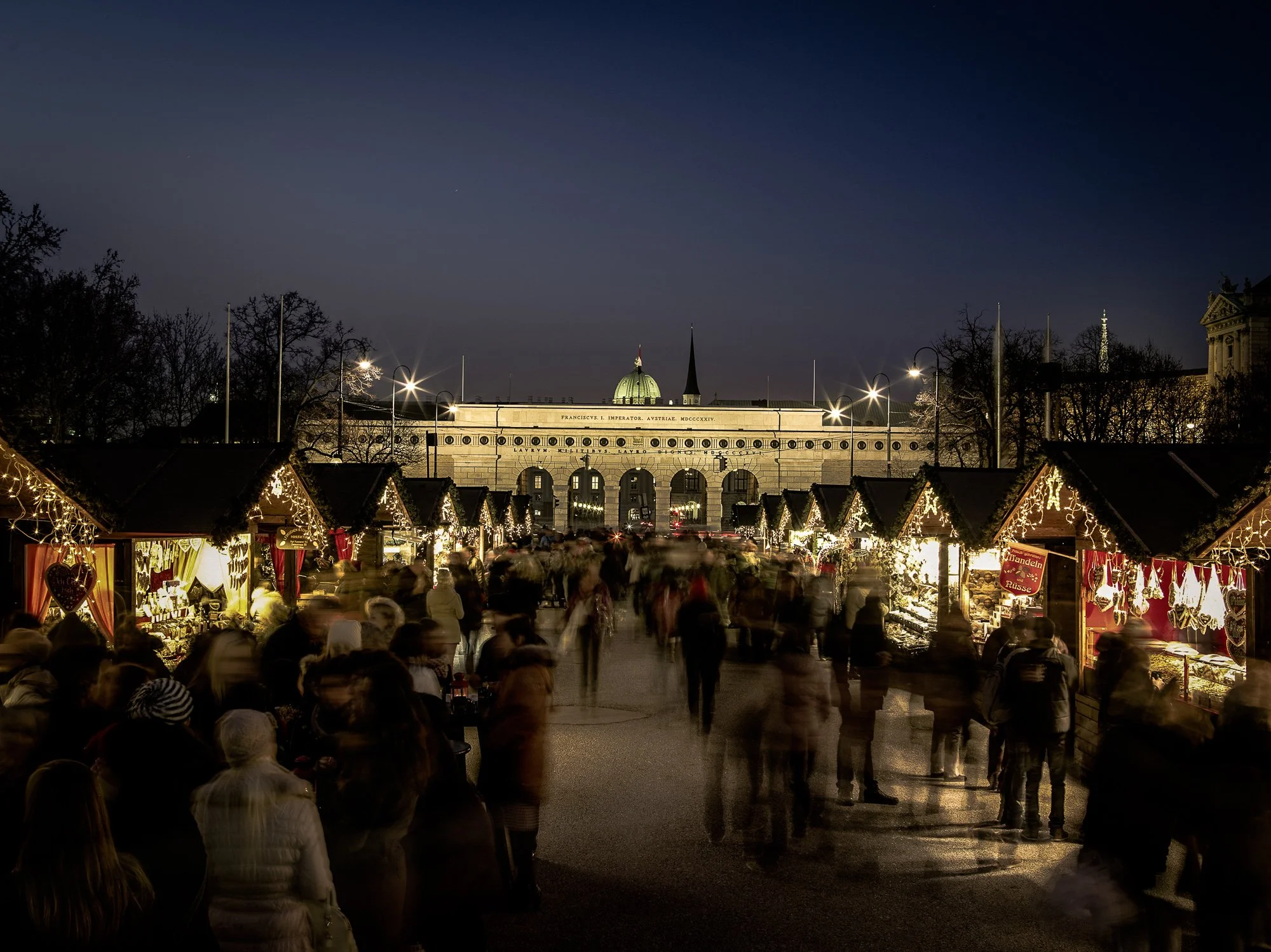 Vienna Christmas Market at Maria Theresien Platz