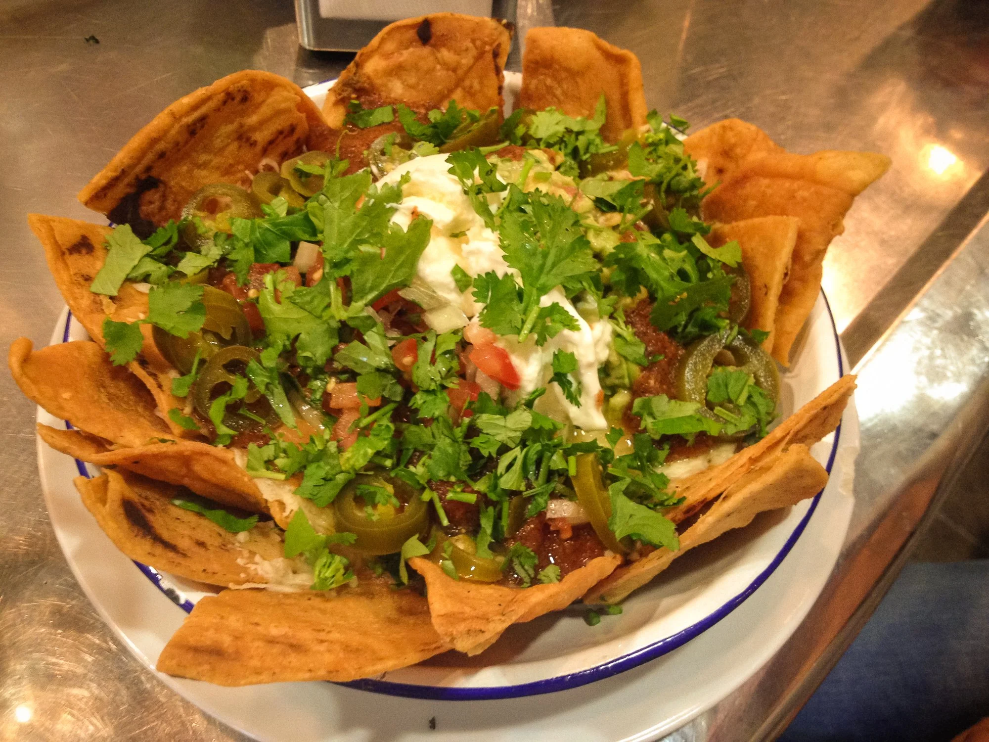 Fast Fodo Barcelona - nachos at El Pachuco