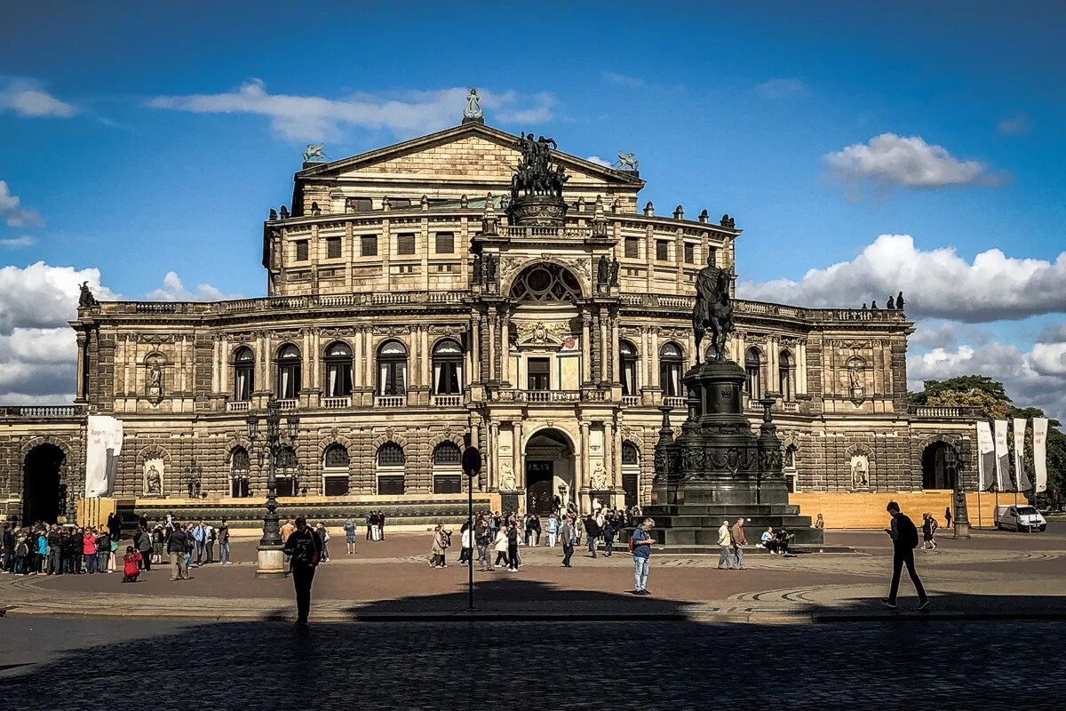 Semper Opera House in Dresden, Germany