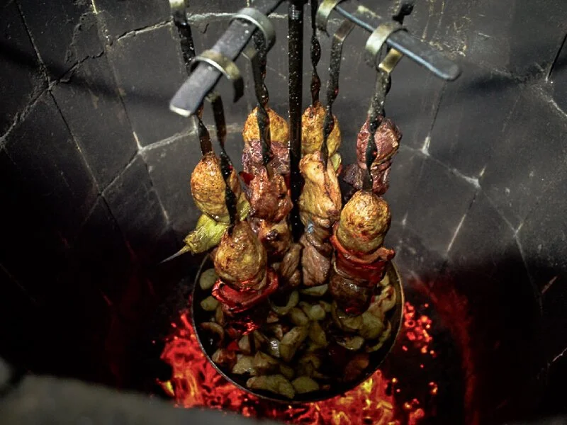 Armenian BBQ in a Tandoor oven