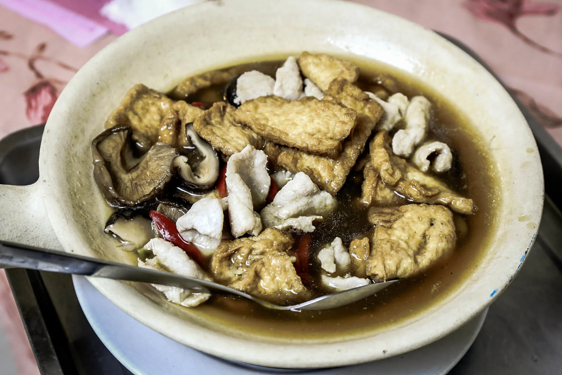 Ma Po Tofu in Chinese Food style